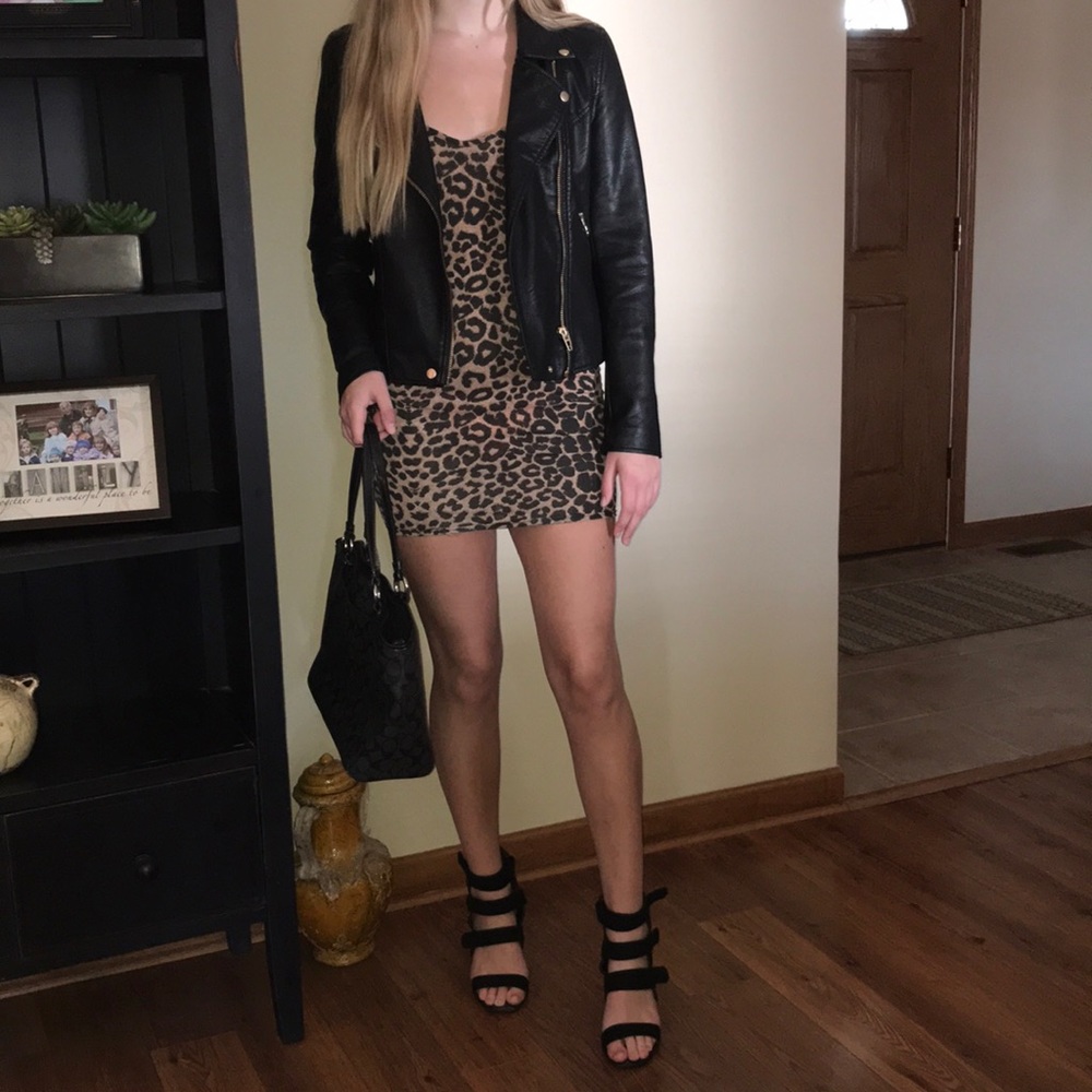 PLT Leopard Dress